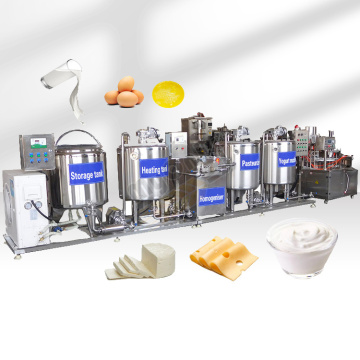 Dairy Product Processing: Yogurt Fermentation and Milk Pasteurization Machines