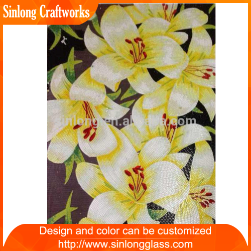 Hot selling flower pattern mosaic tile,balloon swimming pool from china