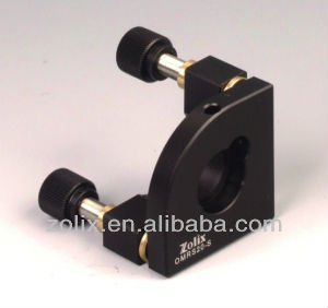 OMRS-S Precision Center Mirror Mount,12.7mm to 50.8mm Diameter, 2 Locking Knob Adjustment