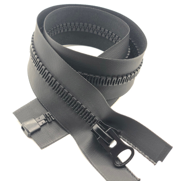 Large Size Plastic Waterproof Zipper with U-Shaped Teeth