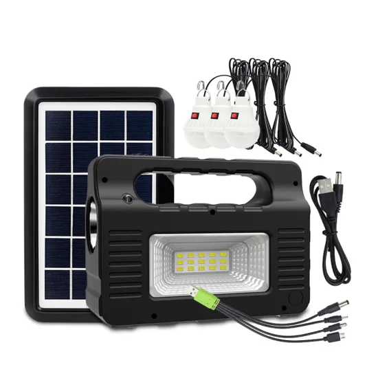 Fast-Charging Solar Panel System with Multi-Function LED Lights for 2024