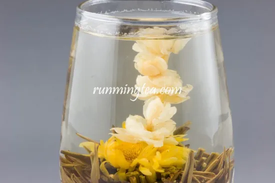 Hand-made Jasmine Flower Blooming Tea