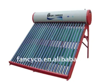 Compact non pressure solar energy water heater
