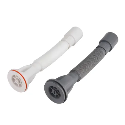 PP Material Kitchen Sink Basin Drain Strainer - High Quality Retractable Waste Drain Pipe