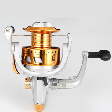 Customized Bait Caster with Telescopic Spinning Line Roller and Rear Drag for Surfcasting