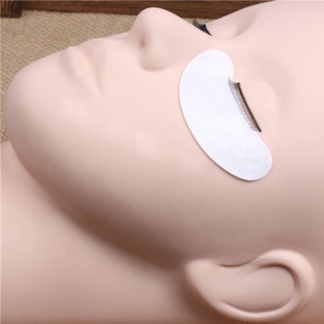 Rubber Practice Mannequin Eyelash Extensions Flat Head Mannequin