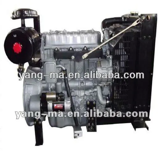 water cooled 4 cylinder diesel engine quanchai generator qc498d 25KW 34HPS