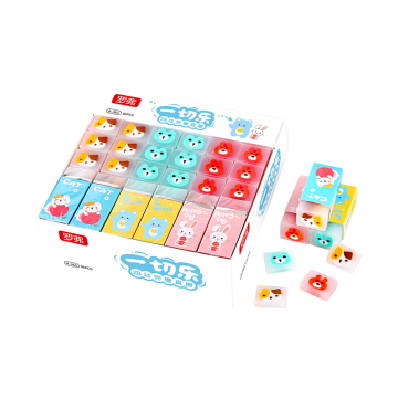 2022 New Arrive OEM Cheap Cute Stationery Student Eraser