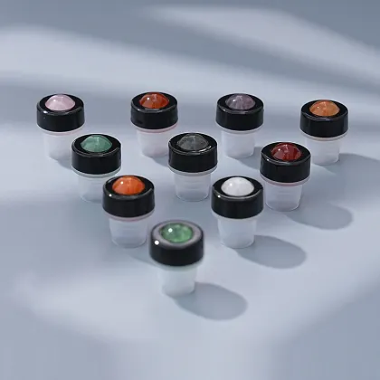 Custom Mix Gemstone Roller Ball Bottle for Essential Oil