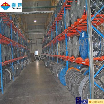 warehouse cable reel shelving