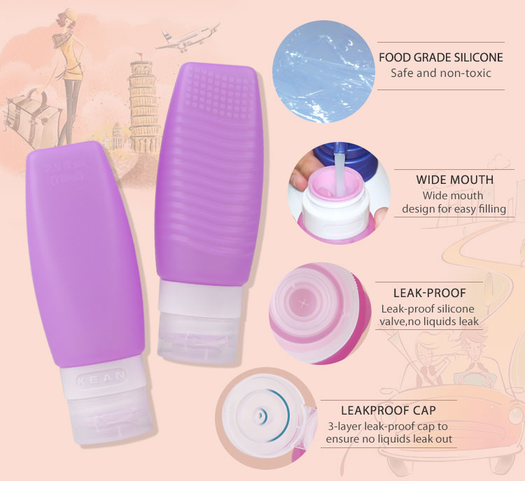 Refillable Silicone Travel Tube