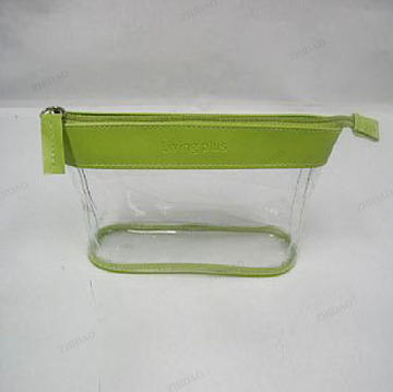 Customized logo and color printed standup pvc bag with zipper