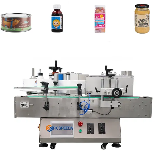 High-Quality, Fully Automatic Sticker Machine for Round Bottle Labeling and Can Decoration