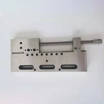 Manual Ultra-Thin Walking Wire Clamp Vise for Jig Tools and Wire Cut EDM Fixtures