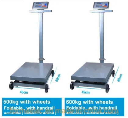 Weight Scale Electronic Scale 300kg Platform Scale 600kg Platform Balance Platform Weigher