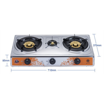 Periuk LPG Kompor Gas Butterfly Three Burner