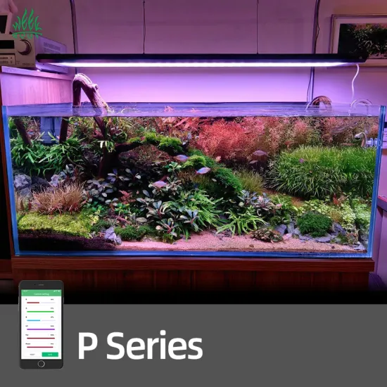 WEEKAQUA P1200 PRO: 180W High Power LED Aquarium Light with APP Control