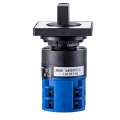 Single-hole mounting type changeover switch