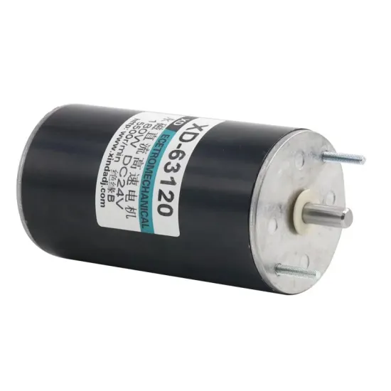 180W 12V 24V DC High Speed Micro Motor 63120: Adjustable Speed, CW/CCW Rotation, and High Torque for Precision Applications