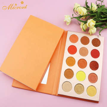 Aangepast logo Hoog Pigment Glitter oogschaduw Make -upsets Palet