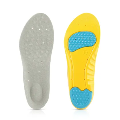 High Elasticity Memory Breathable Shock Absorption Thickened Sweat Absorbing Sports Insoles