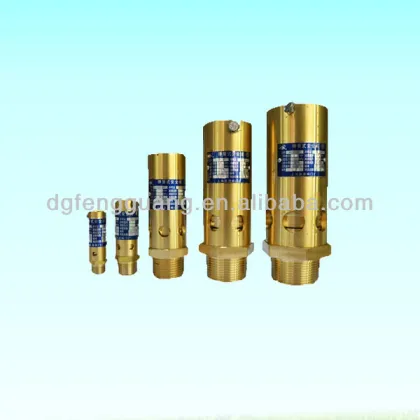 fusheng safety valve in air compressor parts/fusheng air compressor parts