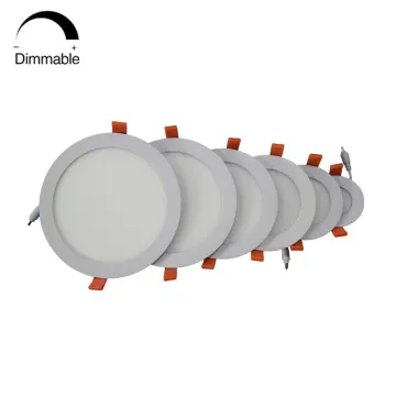 Wholesale Ultra Thin 3W-24W Recessed Round LED Ceiling Panel Lights