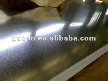 Galvanized steel plate