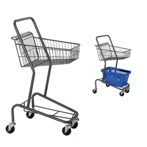 Convenience Store Metal Basket Trolley