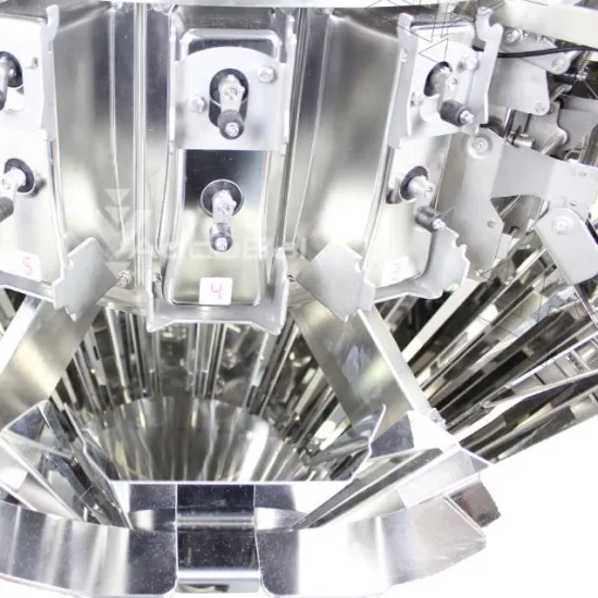 High Quality 1kg-5kg Ice Cube Packing Machine with Multihead Weigher