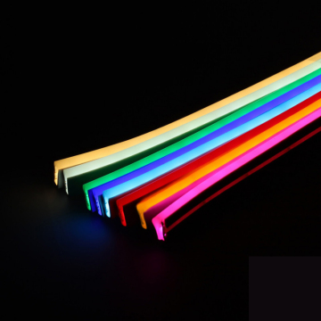 Customizable Flex Neon Signs and LED Lights: 12V Waterproof Flexible Silicone Strip Illumination for Advertising and Decor