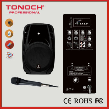 Ningbo Tonoch new promotion speaker 12 inch and 15 inch active speaker