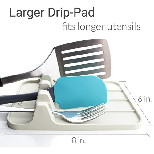 Silicone Utensil Rest Spoon Rest for Kitchen