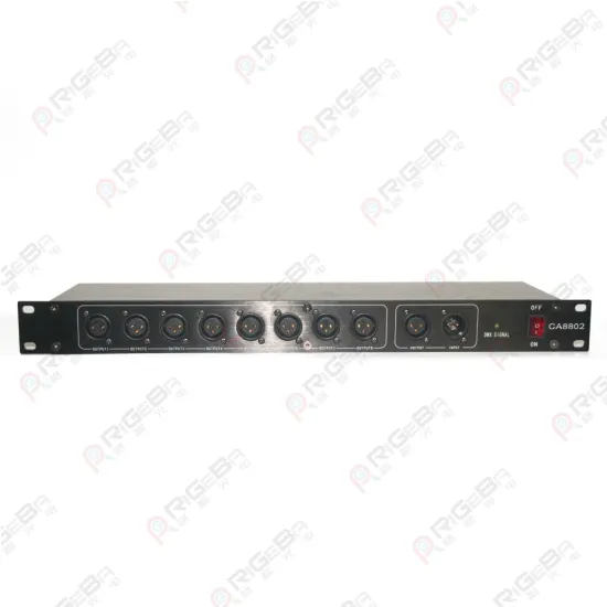 DMX signal splitter 8CH amplifier controller