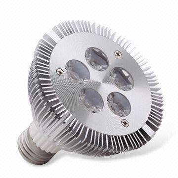 LED Spotlight Bulb with Nice Heating Dissipation and 5 x 1W Power