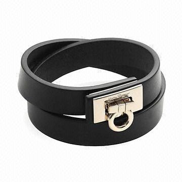 Double Wrap Leather Bracelets