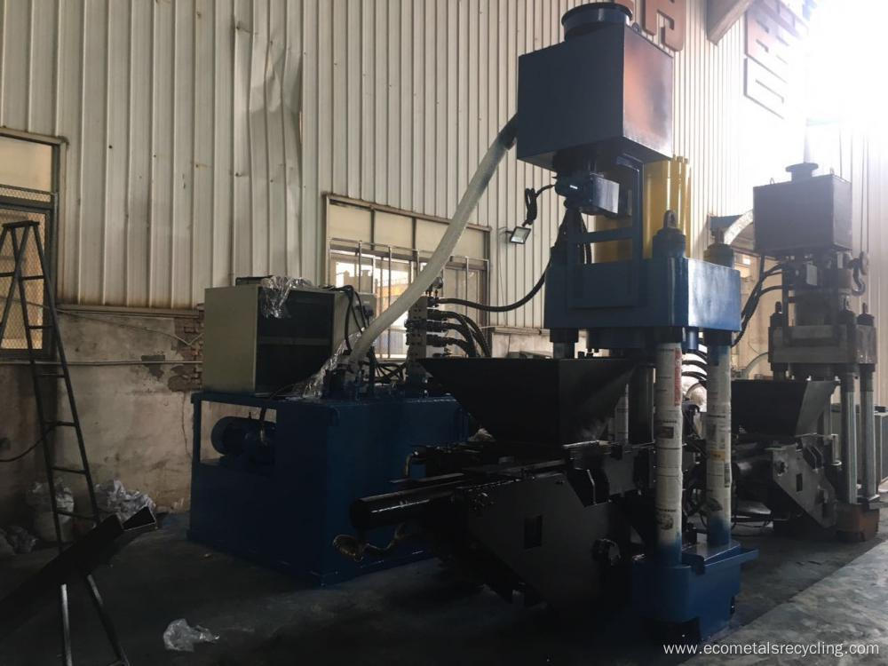 Ecohydraulic Al Grans Granules Briquetting Press Machine