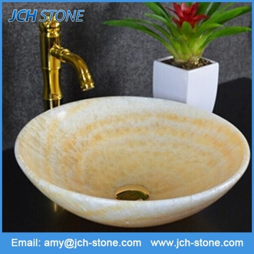 New arrival beige and yellow bath wash basin