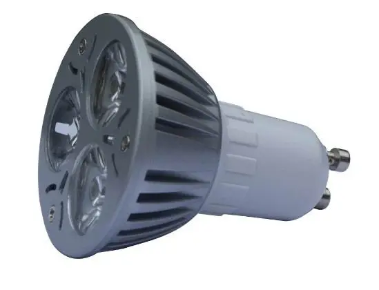 Energy Saving 3w Gu10 Led Spot Light Bulb, Ac 12v Led Spot Lamps For Office, 2700-3300k