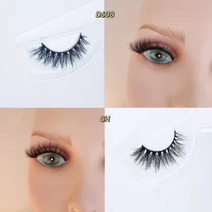 2023 New Natural Wispy Magnetic Eyelashes