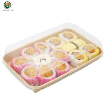 Disposable Eco-friendly Food Takeout Sushi Packaging Box