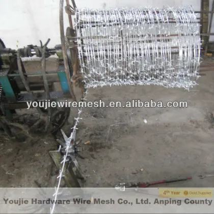 galvanized barbed wire barbed wire fence Anping manufacturer