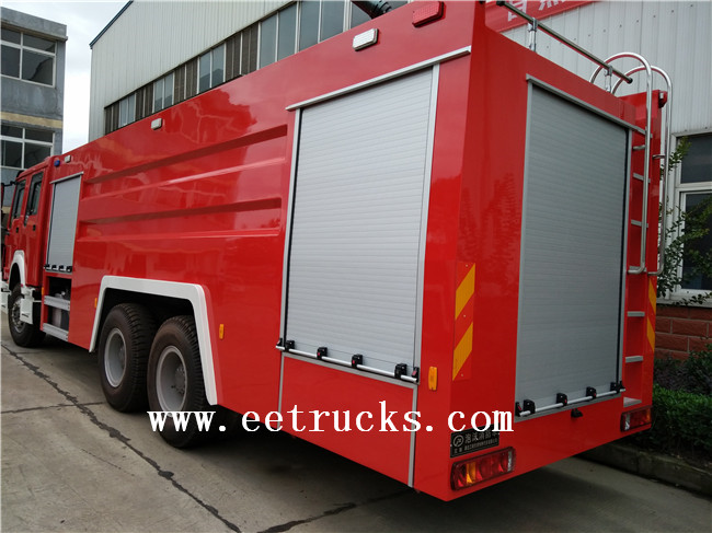 16 Ton Dry Powder Fire Trucks