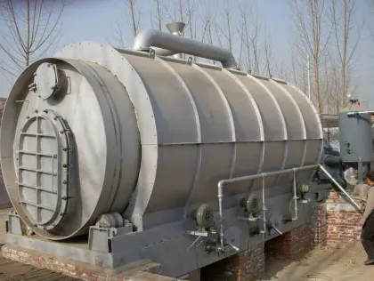 Yongle Brand waste rubber pyrolysis plant