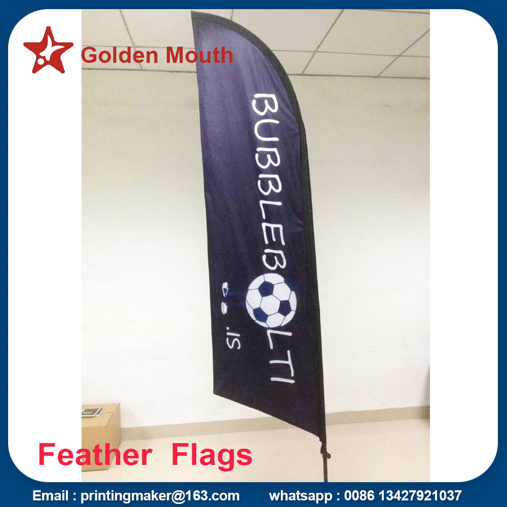 Windchaser Feather Flags Banner With Fiberglass Pole