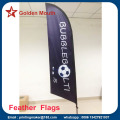 Bannière de drapeaux de plume de Windchaser avec le poteau de fibre de verre