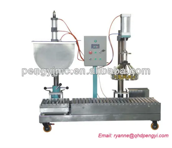 paint semi auto filling equipment