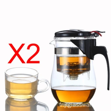 Chine Machine à thé en vrac avec théière en verre Fabricants