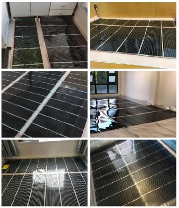 PTC Electric Floor Heating System with Far Infrared Graphene Carbon Fiber Heating Film