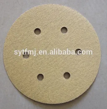 Zinc-stearate Velcro Sanding Discs